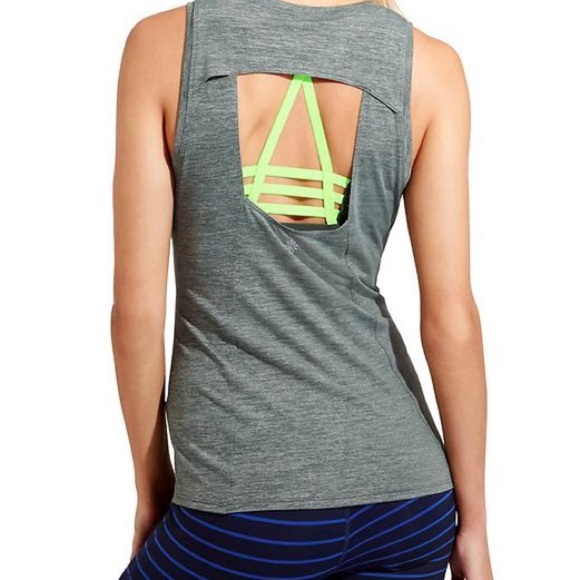 Athleta Bundle ODYSSEY 2-IN-1 SET in Capri Blue & Jasper Green Sz. MEDIUM - Picture 4 of 7